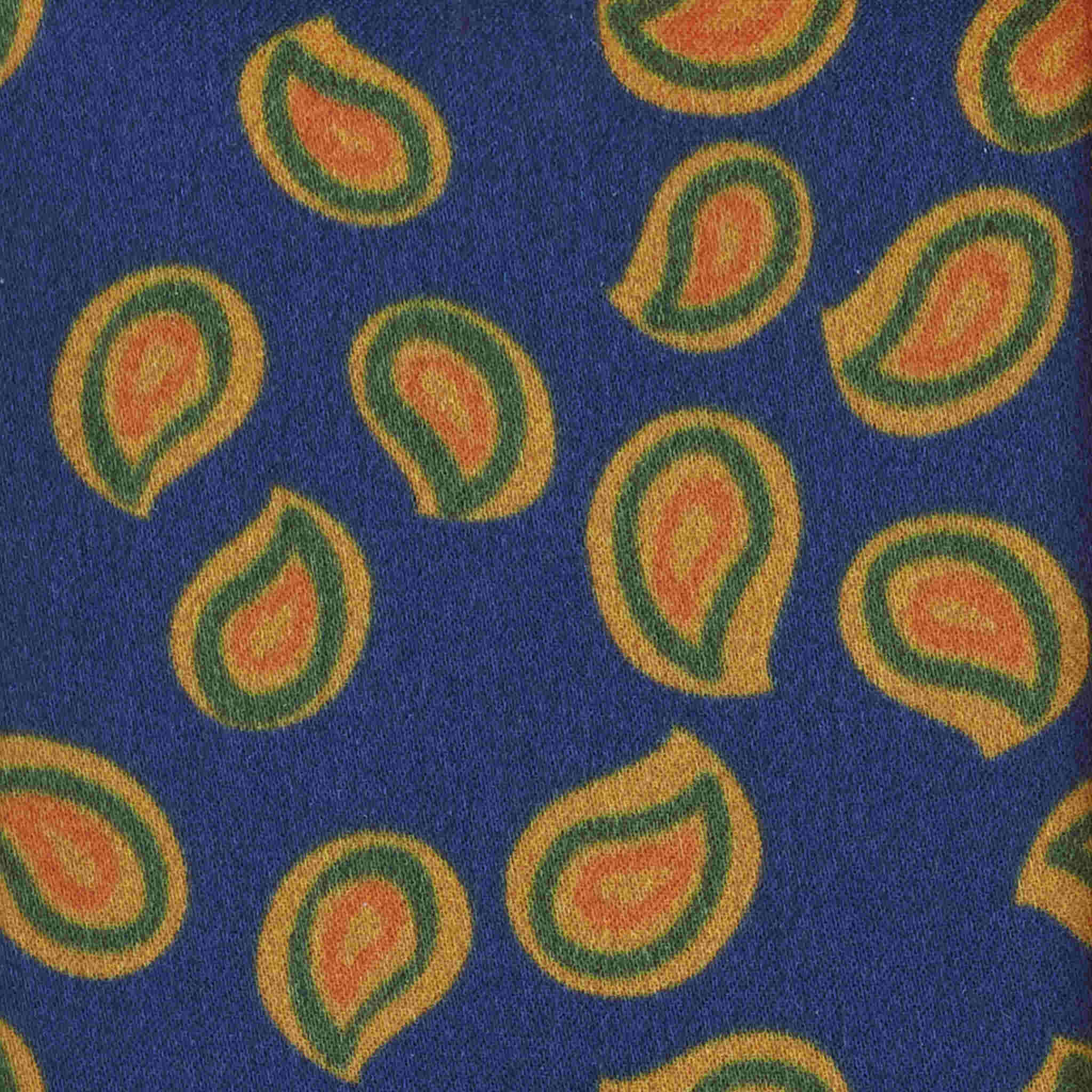 シルクノートブック XS ハードカバー 無地（ブルー）+ギフトボックス